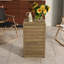 Table de bout en C brun (seulement les tables, pas de chaises)-1285543989