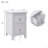 2 Drawers Solid Wood Nightstand End Table