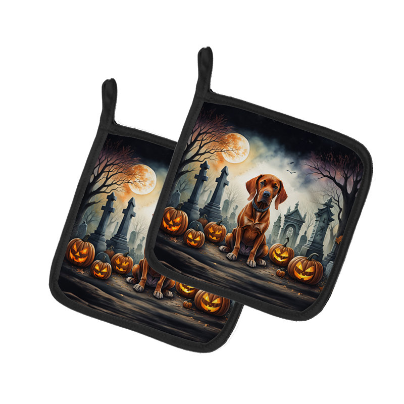 Paire de poignées Vizsla Spooky Halloween