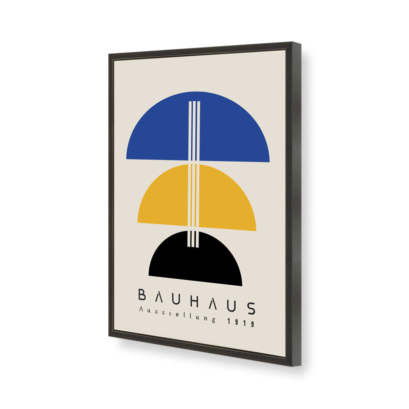 «Balancing Bauhaus», reproduction, H 37 po x l 25 po, Noir satiné