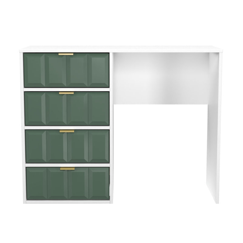 Allem Dressing Table, Labrador Green/White