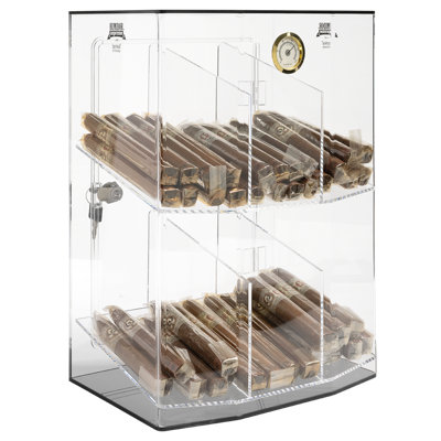 Rashana Glass Cigar Humidor