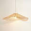 Luminaire suspendu d'extérieur en rotin Lotus Pad-684934814