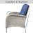 Wicker 6 - Person Patio Conversation Set with Cushions-592005016-592005017