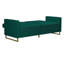 Canapé convertible en velours Skylar-44580274
