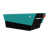 Noir / Turquoise