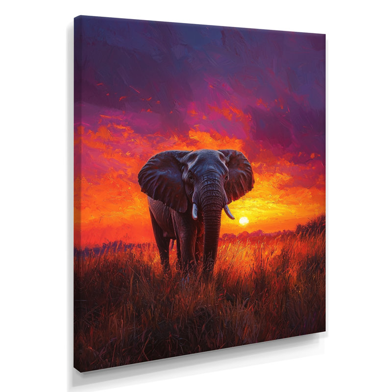 Hartzler - animaux, art mural sur toile, H 32 po x l 16 po, Toile tendue, Ne s’applique pas
