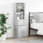 Bedside Cabinet 39X35x125 Cm Engineered Wood-1895210849