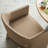 Talia Performance Velvet Dining Armchair-105770575