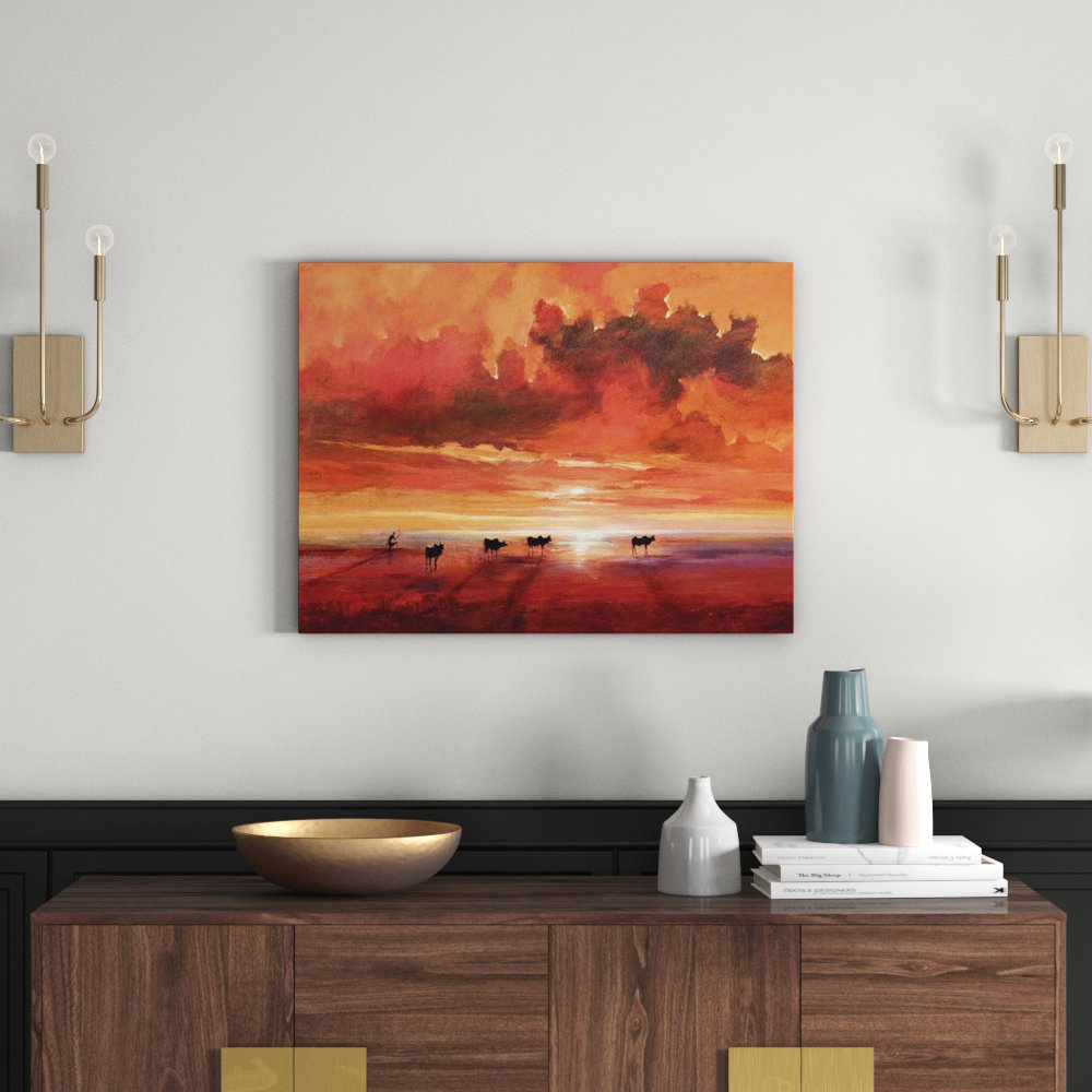 'Shores of The Jade Sea' Art Print