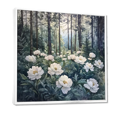 Glynys - art mural floral