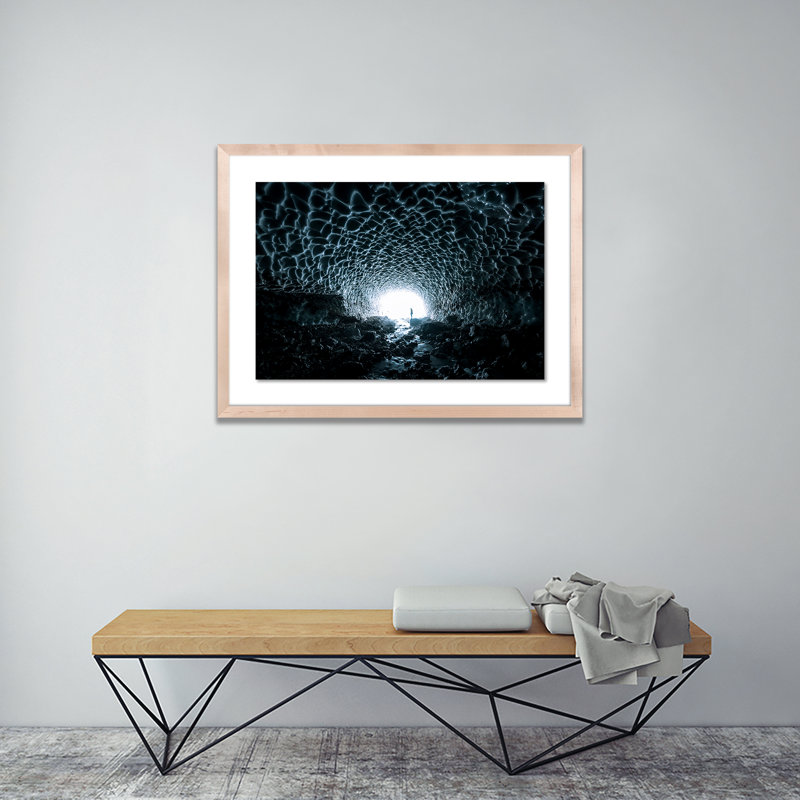A Look From The Inside Print by Michael Schauer, Natural, 34" H x 48" W x 2.5" D