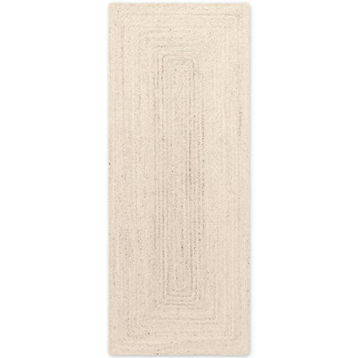 Hanse Home Juno - Jute Rug, Natural Rug for Living room, Bedroom, Diningeoom