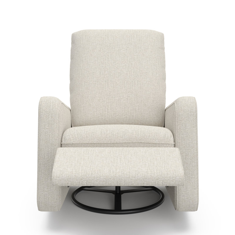 Teddi Power Recliner With USB, Dune Basketweave