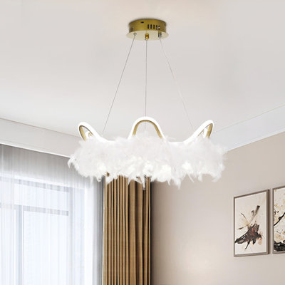 Feather LED Pendant Light