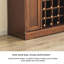 Armoire à vin 38,19 "de style européen