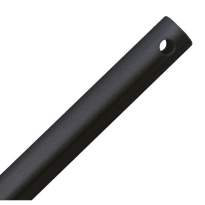 Anarkali Ceiling Fan Downrod in Flat Black