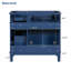 Base de meuble-lavabo simple 35,4 po seulement-100752579