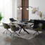 Dantoni Metal Base Dining Table-1723281721