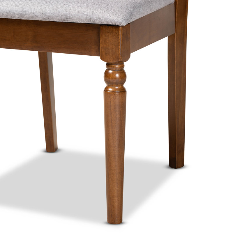Lebanon Modern and Contemporary Upholstered and Wood Dining Chair