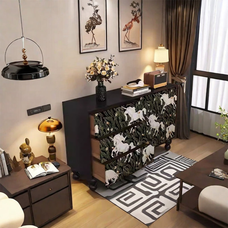 Contemporary Sideboard with Large Storage