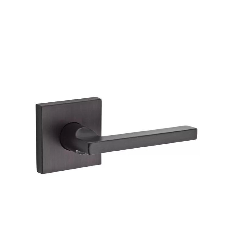 Keyed Door Lever with Rosette, Yes, Venetian Bronze