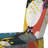 Multicolor Circle Pattern - Upholstered Patterned Accent Side Chair