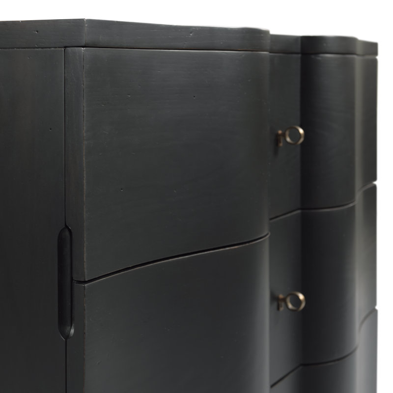 Celerie Kemble 3 - Drawer Dresser, Black