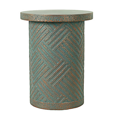 Cement Outdoor End Tables Side Table