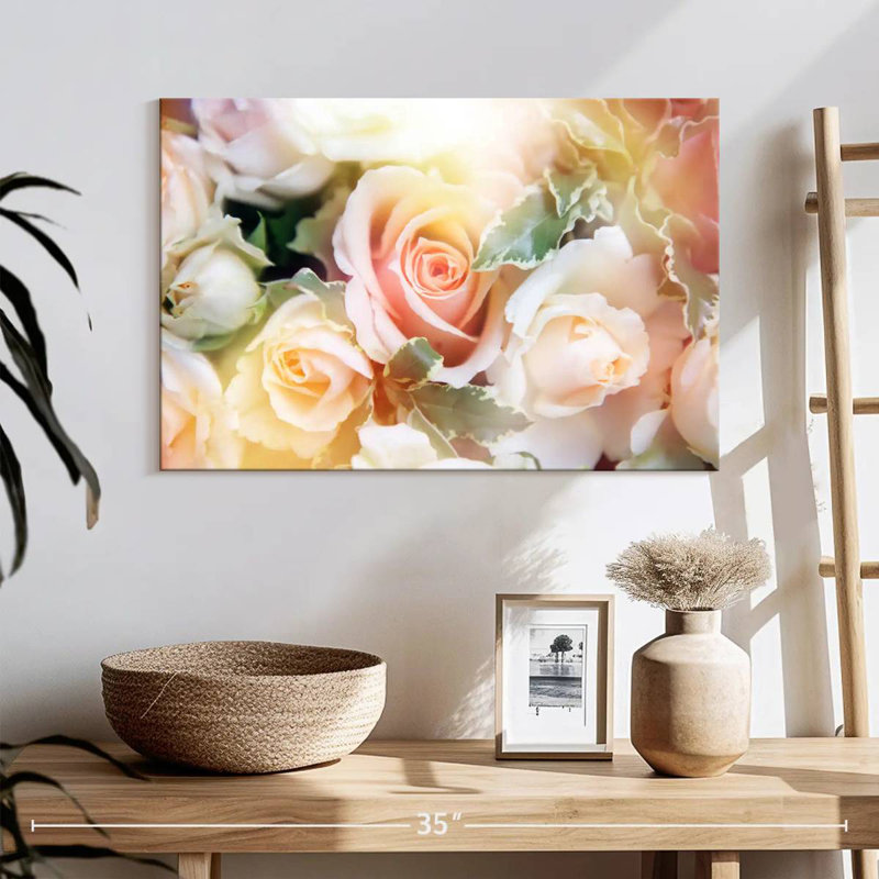 Harnek Roses In Bloom, 16" H x 24" W