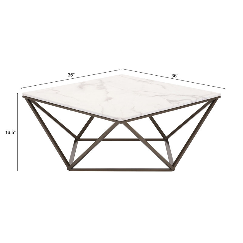 Table basse carrée 36 po