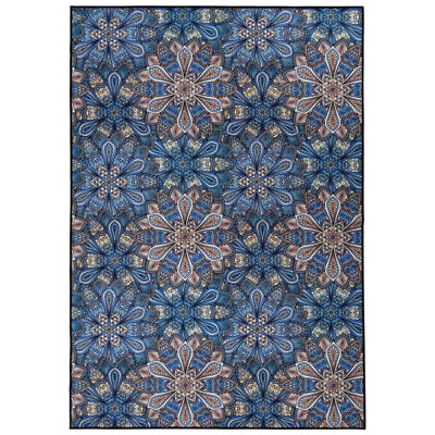 Cassidy 100% Nylon Modern Floral Indoor/Outdoor Area Rug