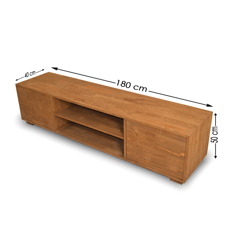 Ickes Unfinished TV Stand, 180cm