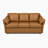 Ramdev Top Grain Leather Sofa Set with Cushioned Back and Pillow Top Arm-124080198-125596275