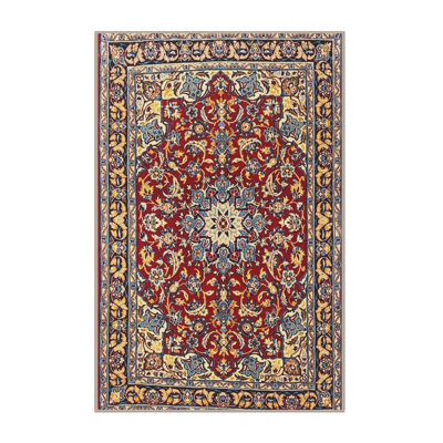 Tapis rouge/vert/bleu traditionnel Tillotson