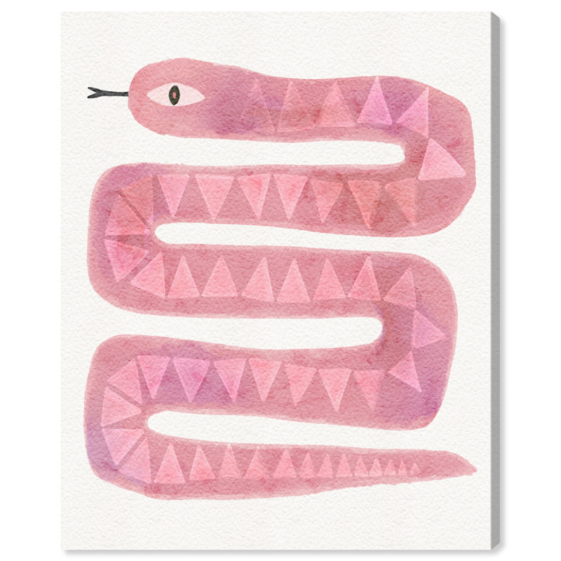 Serpentine rosé, H 20 po x l 16 po x P 0,8 po