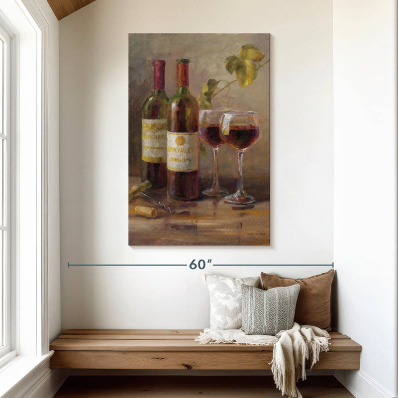 Yarlin Opening The Wine, 48" H x 32" W