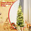 Arbre de Noël mince en PVC artificiel en PVC - 5 pi / 6 pi / 7 pi / 8 pi / 9 pi-1477001423