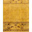 Overdyed Hand-Knotted Wool Modern-Contemporary Yellow Runner 2' 7" x 16' 1"