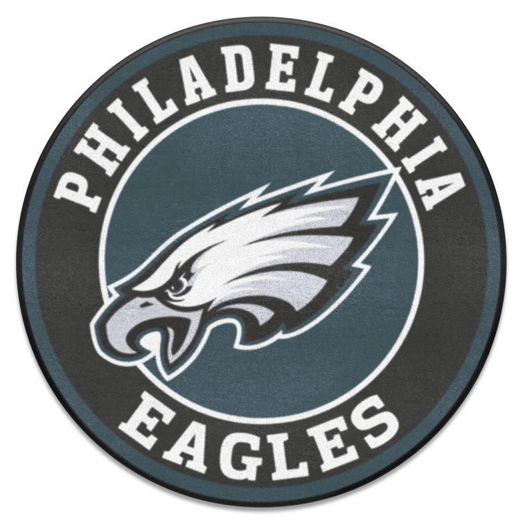 Team Sports America Officially Licensed NFL Fan Gear Philadelphia Eagles,  Shaped Coir Door Mat Floor Mat Sports Accessories and Gift for Home Office