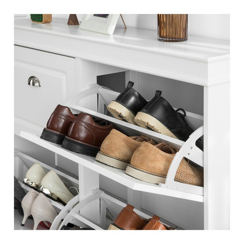 16 Pair Flip Down Shoe Storage