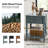 26'' H Solid Wood Rectangular End Table-196916961