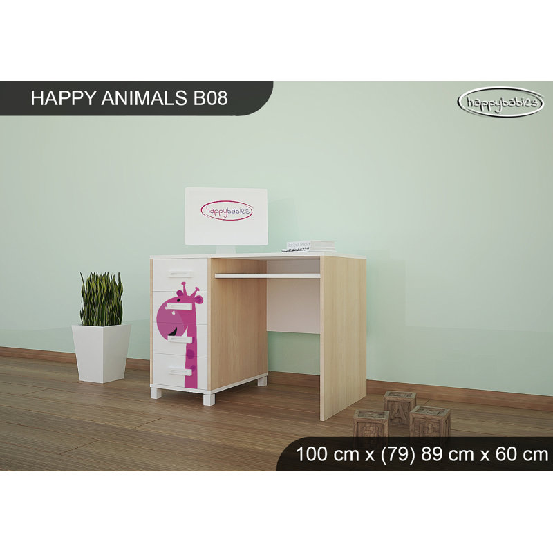 100cm Writing Desk, Oak