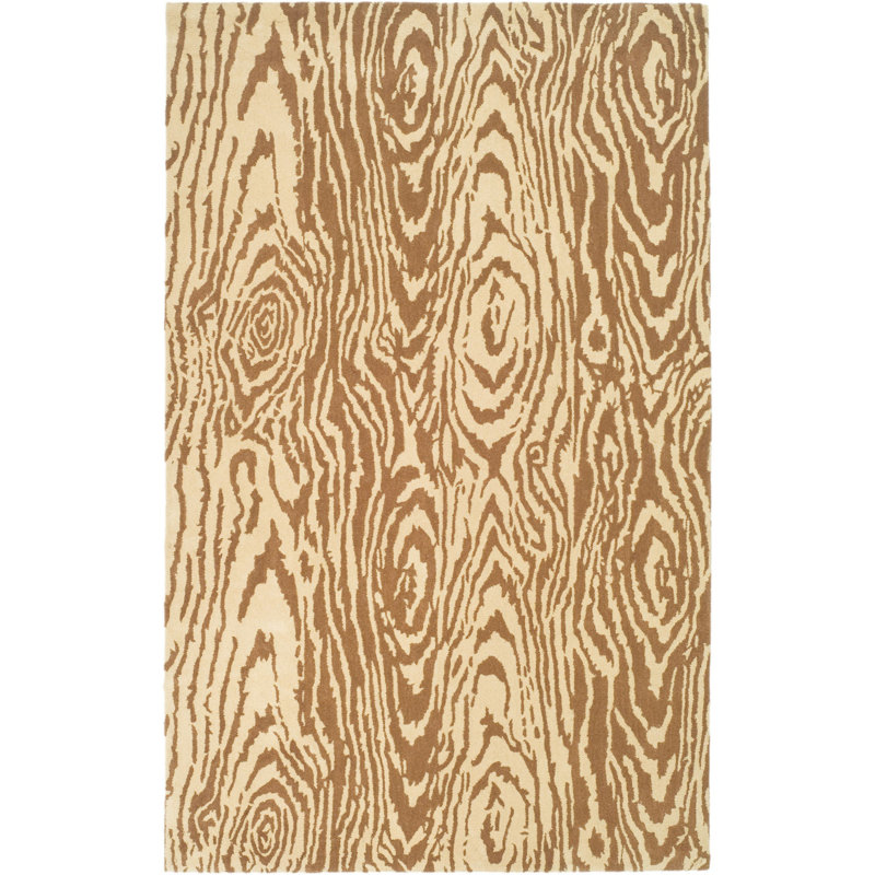 Martha Stewart Hand Tufted Wool Animal Print Rug, Rectangle 8' x 10'