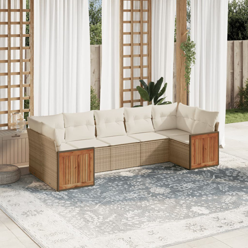 Ensemble de canapé de jardin Vidaxl