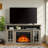 TV Media Stand Modern Entertainment Console With 23" Fireplace Inset For TV Up To 65" With Open And Closed Storage Space, TV Stand-1794388486-1761248590