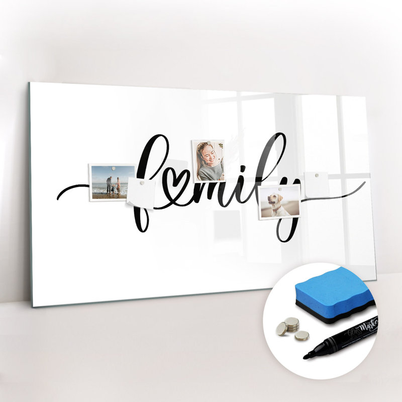 Magnetic Glass Dry Erase Board