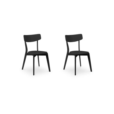 44cm H Side Chair in Black