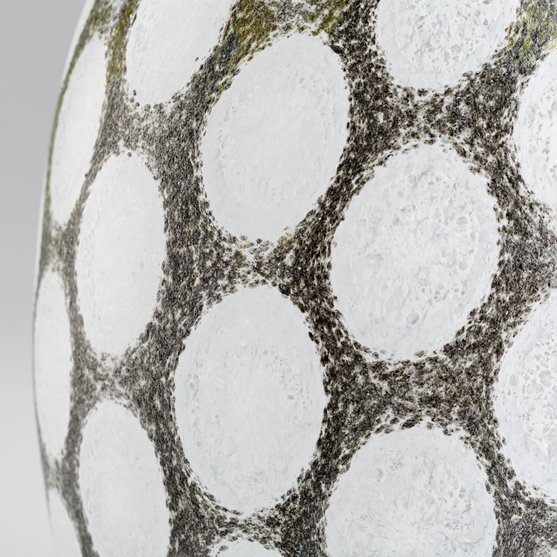 Brunson Glass Table Vase, 12" H x 10" W x 10" D