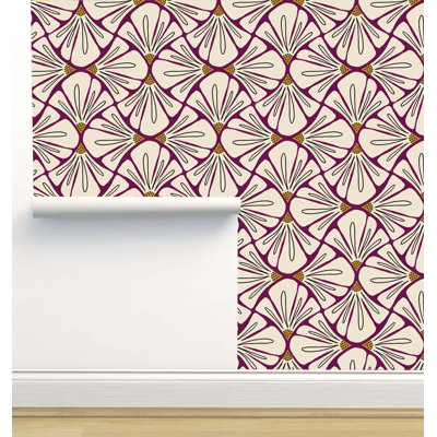 Neng Peel & Stick Floral Wallpaper